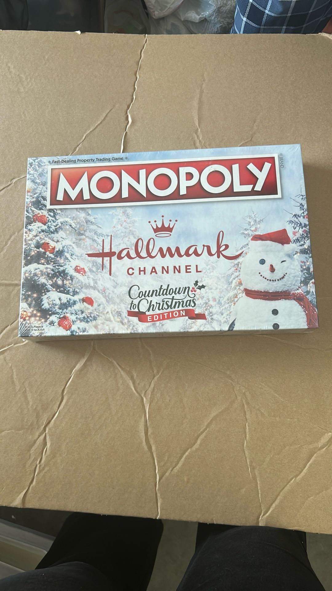 Monopoly Hallmark Chanel Countdown To Christmas Edition