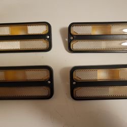 68-72 Chevy GMC C10 C20 Truck Smoked Sidemarker Lights 
