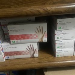 👋👋✅✅ ( ($40 for 5 box purchase minimum for meet)  additional boxes are $8 each -gloves/guantes medical powder free gloves- Great for any type of coo