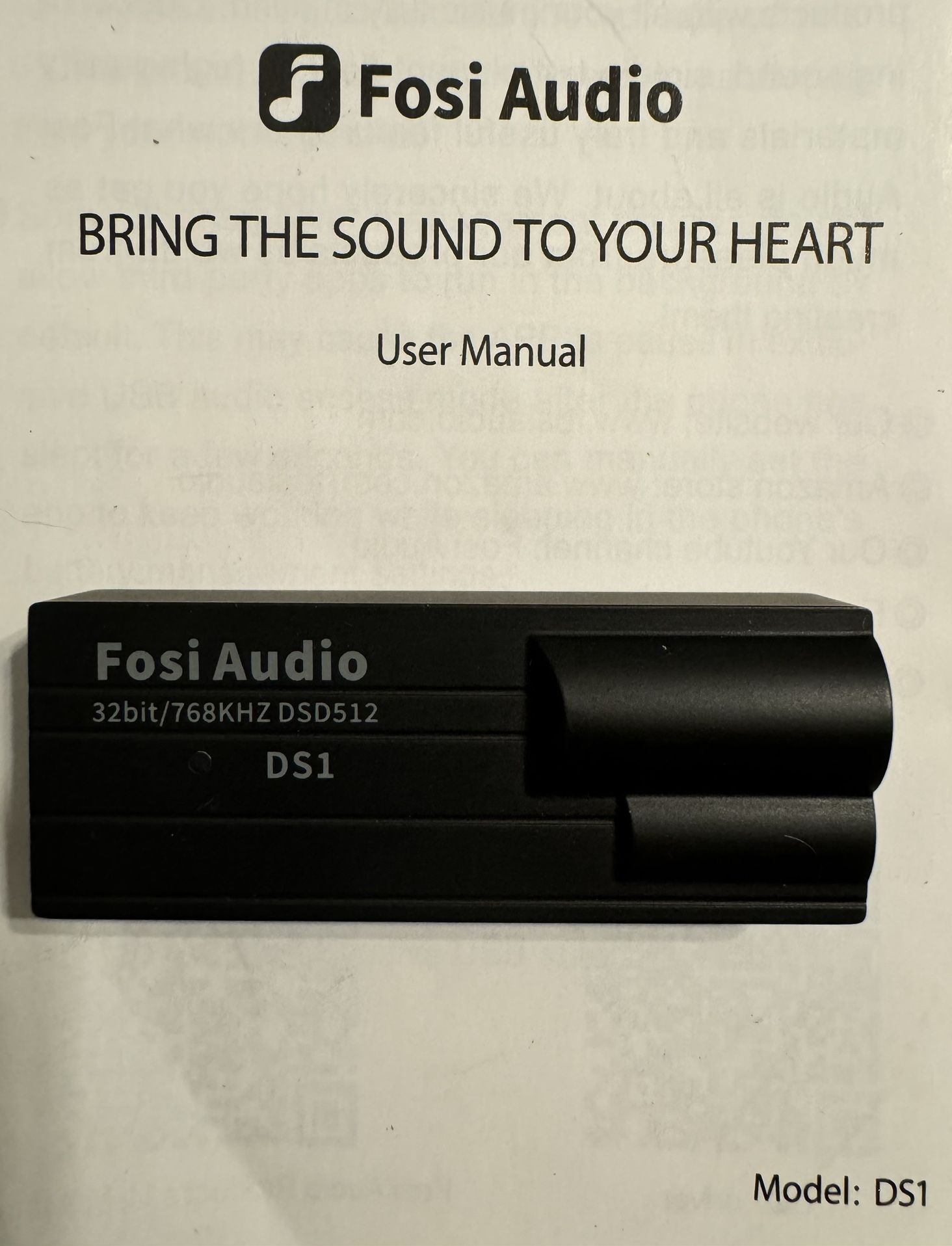 Fosi Audio DS1 Headphone Amp