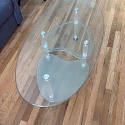 Glass Coffee Table For Living Room 