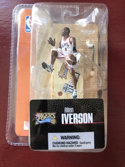 Philadelphia 76ers Allen Iverson #3 NBA BASKETBALL 2004 McFarlane 3" Mini Figure