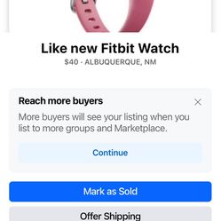 Fitbit Watch 