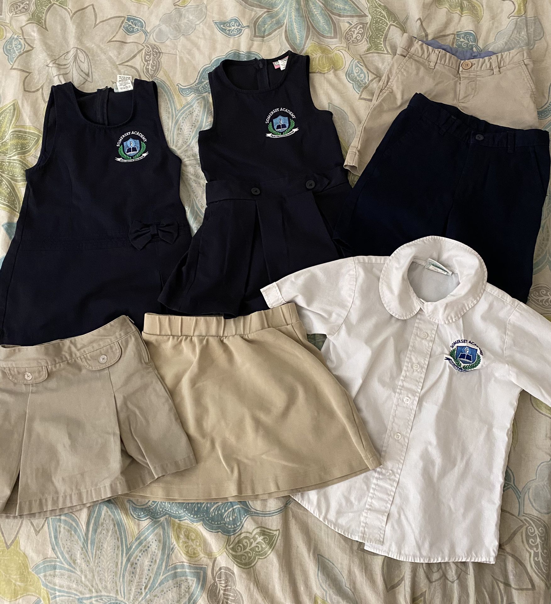 Somerset uniform size 6 items
