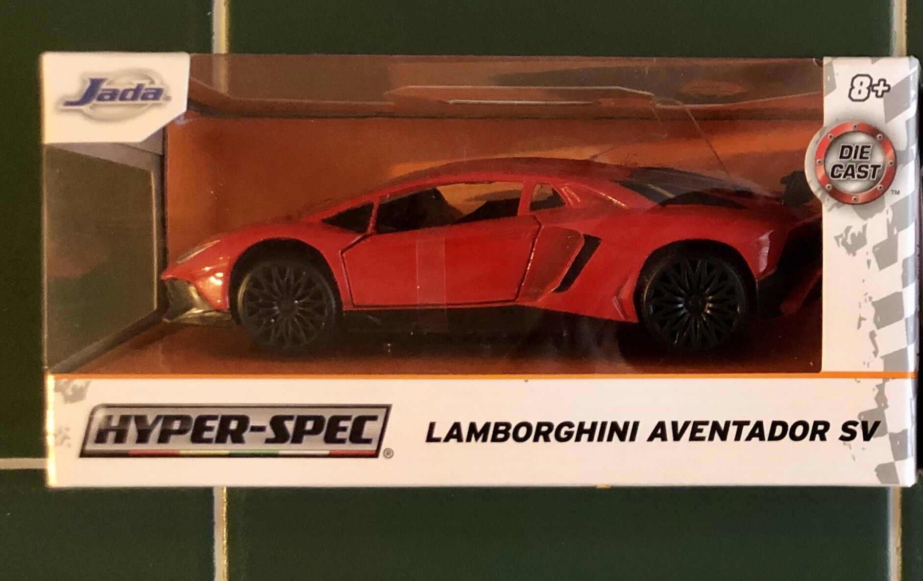 $17 Jada hyper spec Red lamborghini