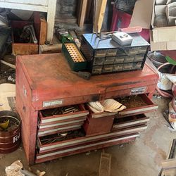 Tool Box With Mystery Tools 