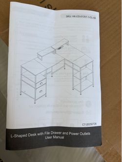 New in box L table