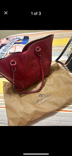 Red Patricia Nash tote
