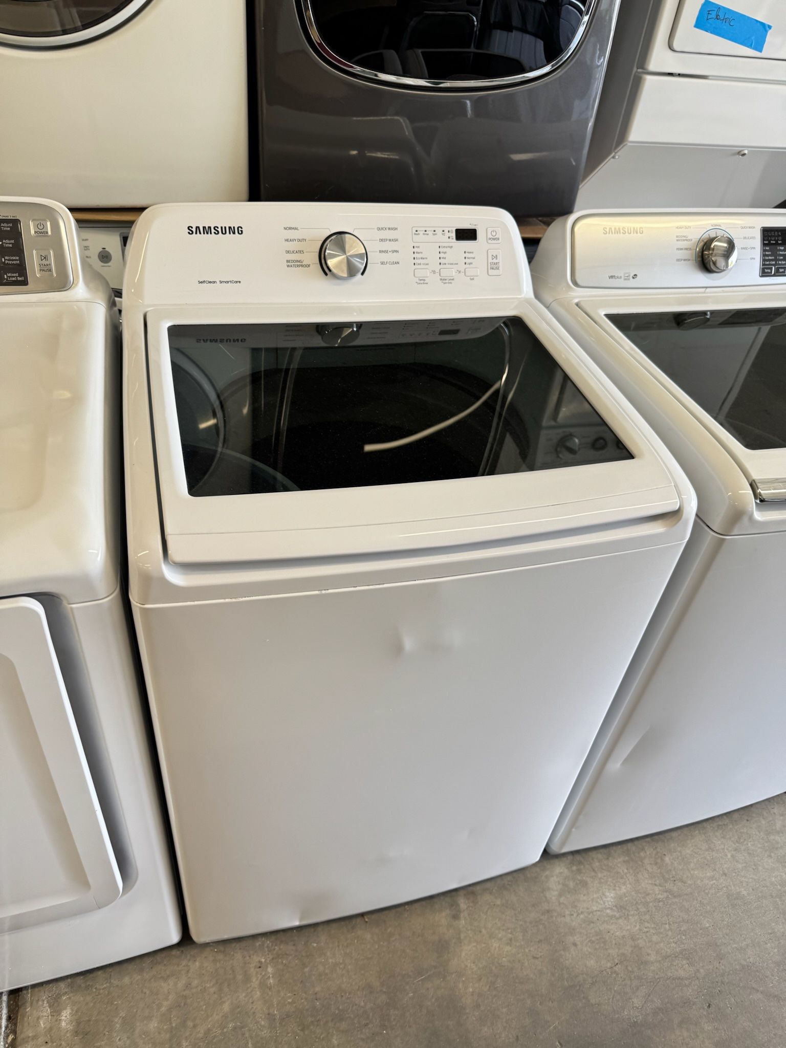 Used Samsung Washer with Warranty Agitator