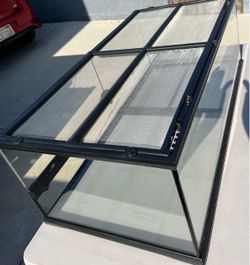 Exo Terra Large Low Natural Terrarium, measuring 36" x 18" x 12".