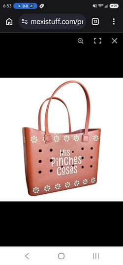Plastic tote bag Mos Pinches cosas