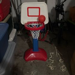 Adjustable Toddlers Basketball Hoop
