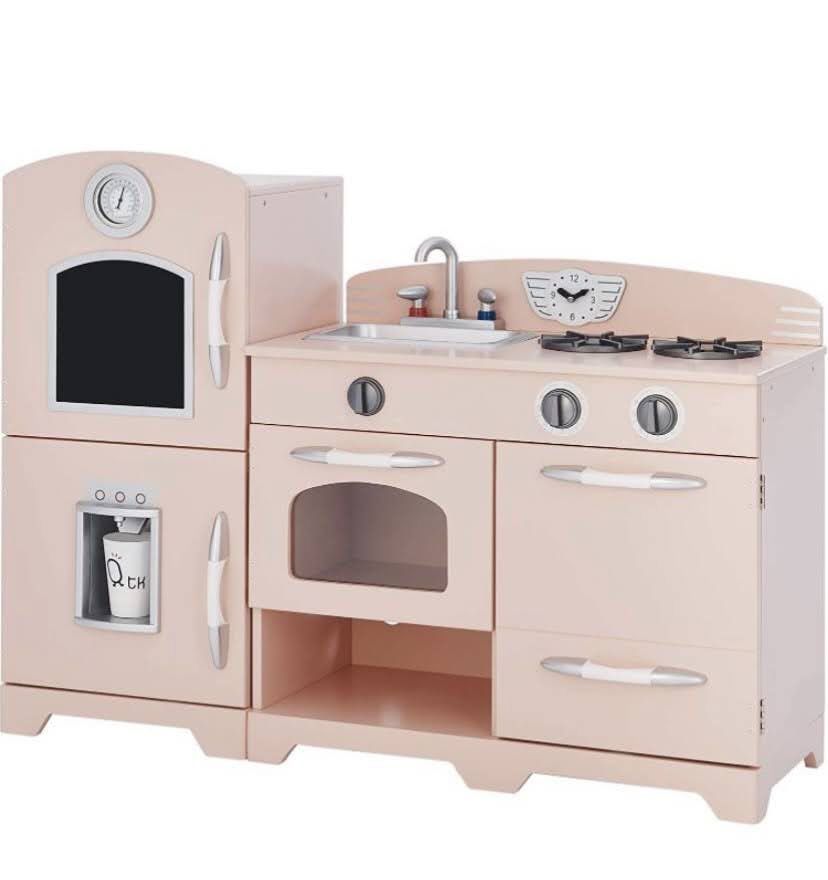 New Pink Play Kitchen 