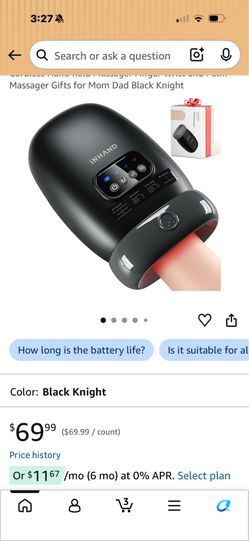 Intelligent Hand massager