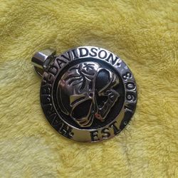 Large Silver HD pendant