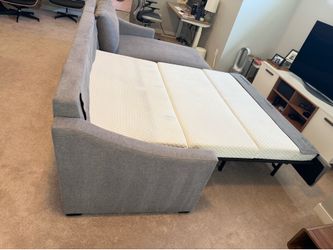 Crate & Barrel American Leather Sleeper Sofa