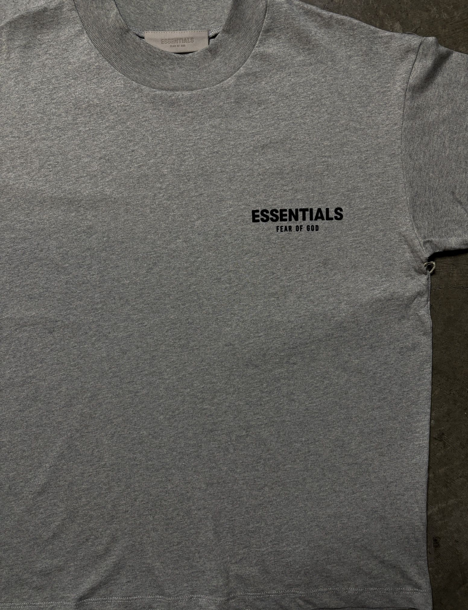 Essential Fear Of God Dark Oatmeal Tee,All Products : American Fashion Style Bags On Sale