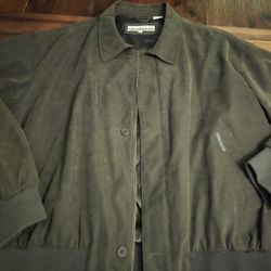 Emerald Green Perry Ellis Jacket Size XL