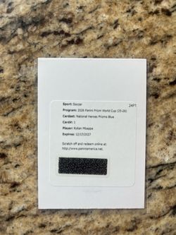 Kylian Mbappe Auto redemption /49