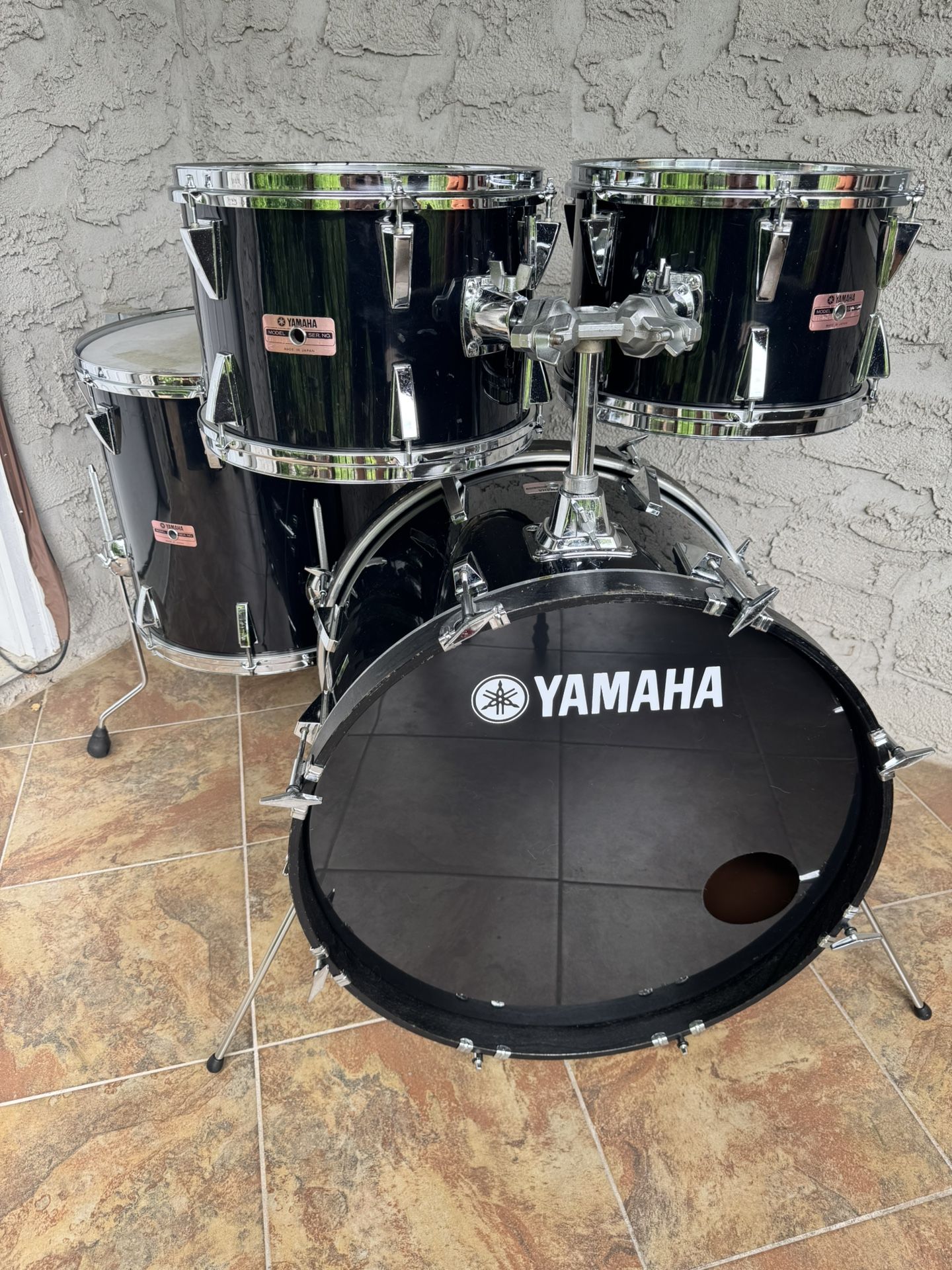 Vintage 1980s Yamaha 5000 Drum Set