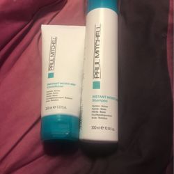 Paul Mitchell “Instant Moisture” Shampoo & Conditioner 6.8 /10.14 fl.Oz.