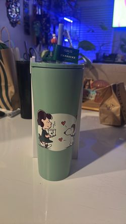 STARBUCKS + PEANUTS Lucy & Snoopy Cup