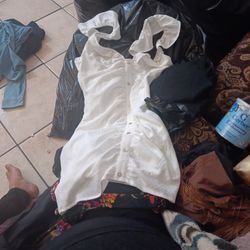 White Dress Size S