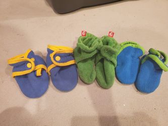 Patagonia and Zutano boots