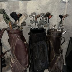 Golf Clubs $50 each bag