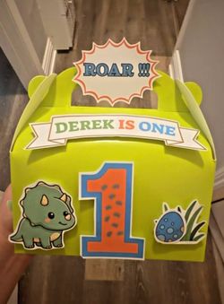 Party favor boxes