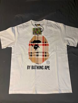 Bape white beige