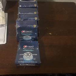 Crest Teeth Whitening Strips 30 Levels Led Light 