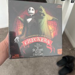Nightmare Before Christmas Checkers (Brand New)