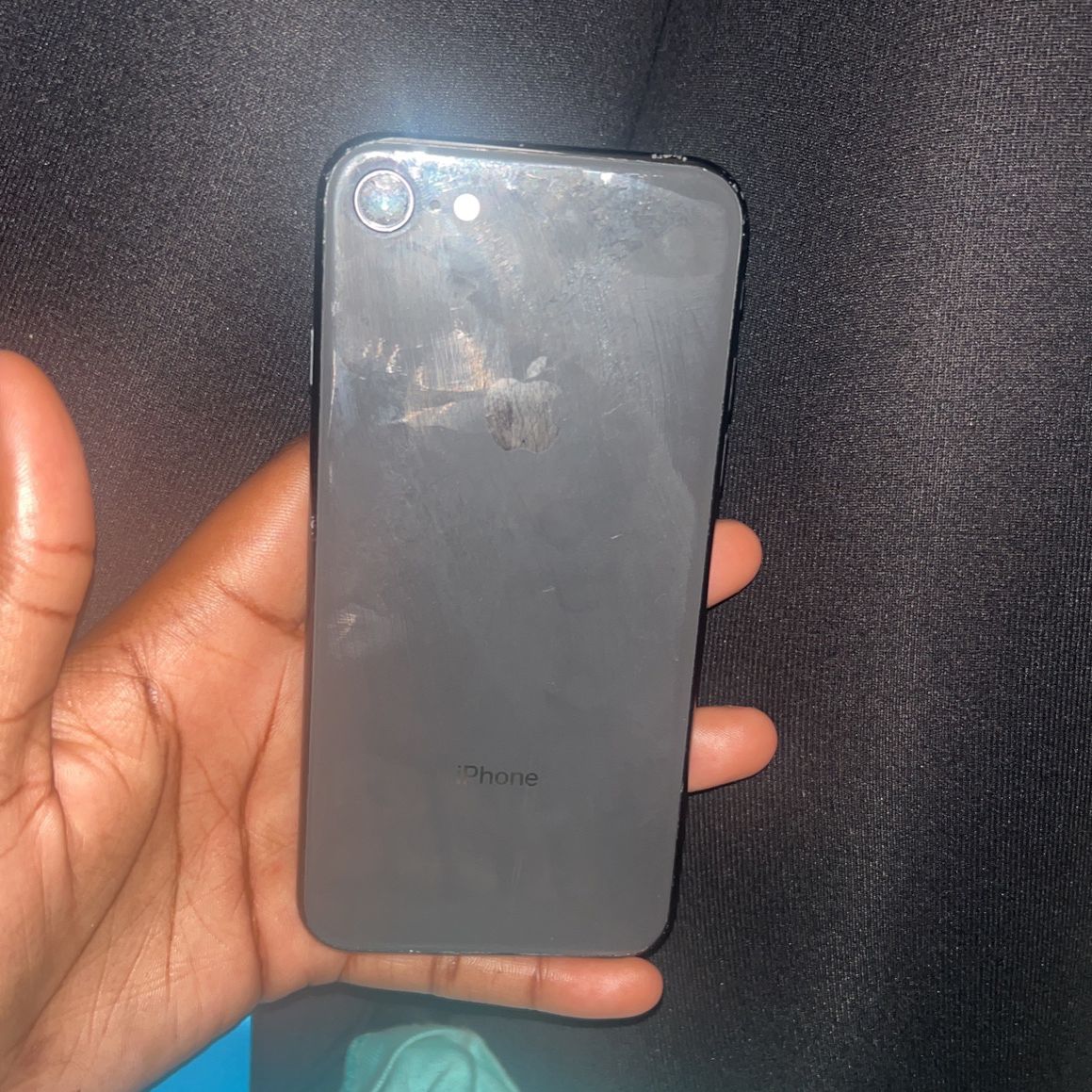 iPhone Se Grey Glass Back 