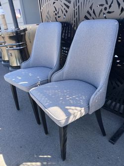2 New indoor chairs 2x$49