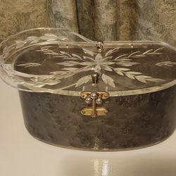 Mid Century Lucite Purse