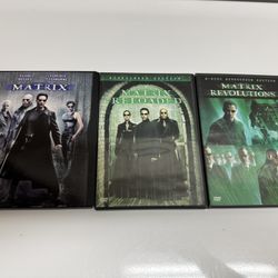 Matrix Trilogy DVD Set