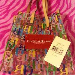 Dooney Bourke clear bag