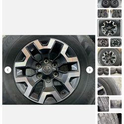 16 Inch Rim With Tire Good Condition For Toyota