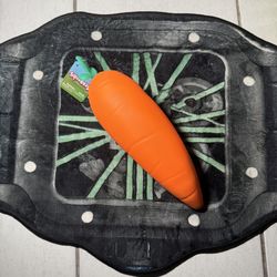 Sunny Days Jumbo Squeezy Carrot Orange Squishy Toy Stress Relief Sensory EASTER