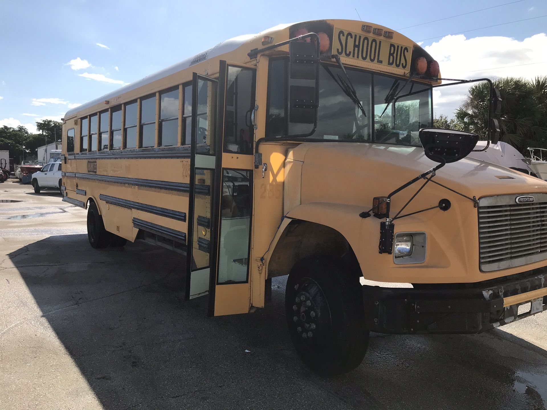 School Bus Diesel Low Miles Great Condition