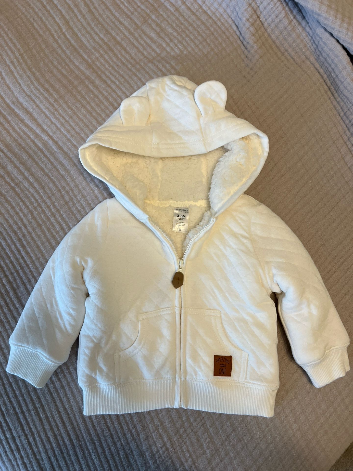 Carter’s Quilted Fleece Lined Baby Jacket