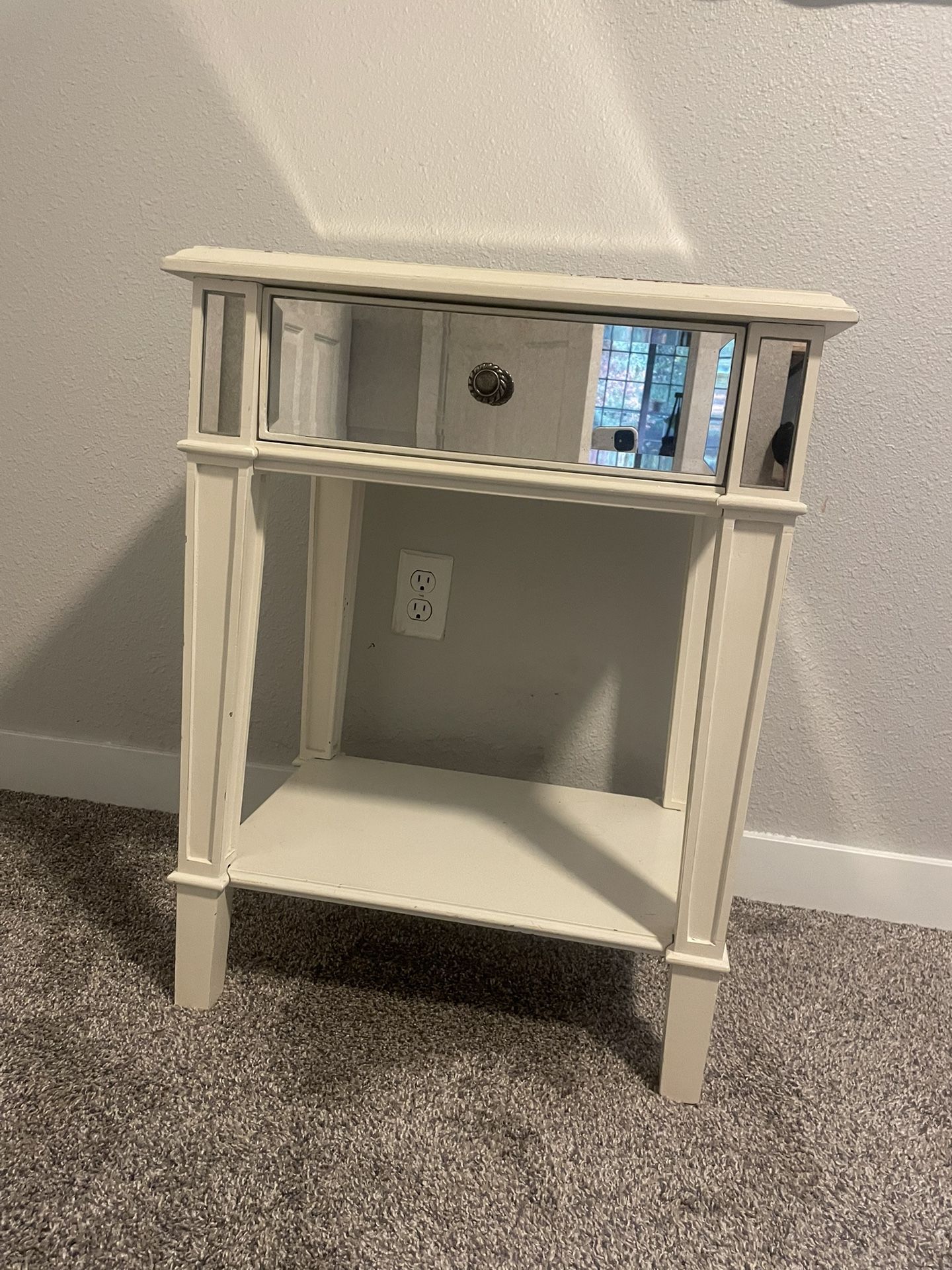 Mirrored Nightstand