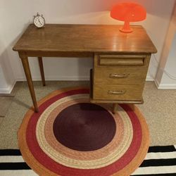 MCM vintage desk with three drawers