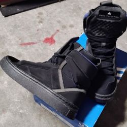 Stella McCartney Adidas Asimina High Top Lace Up Sneakers Wo.6 