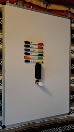 Dry Erase Board w/ Markers