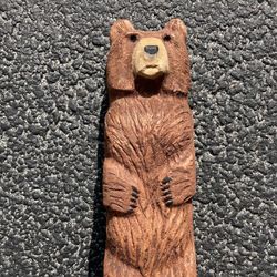 Carved Maple Bear