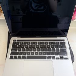 Apple MacBook Pro Silver with Black Keyboard and Dark Display