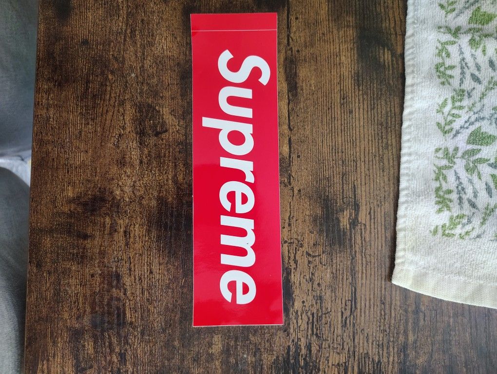 Supreme Sticker Brand New