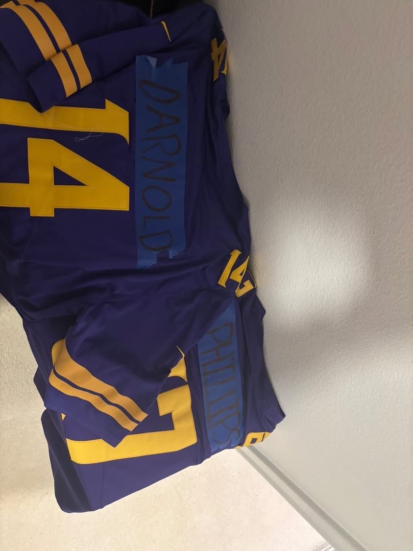 Authentic Game Worn Jerseys